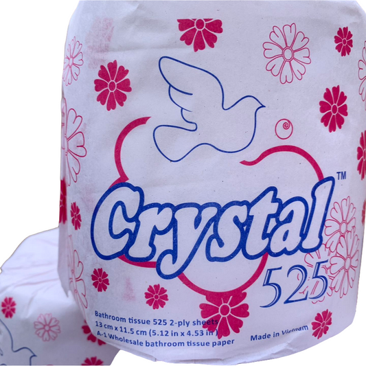 BATHROOM TISSUE CRYSTAL 48PK