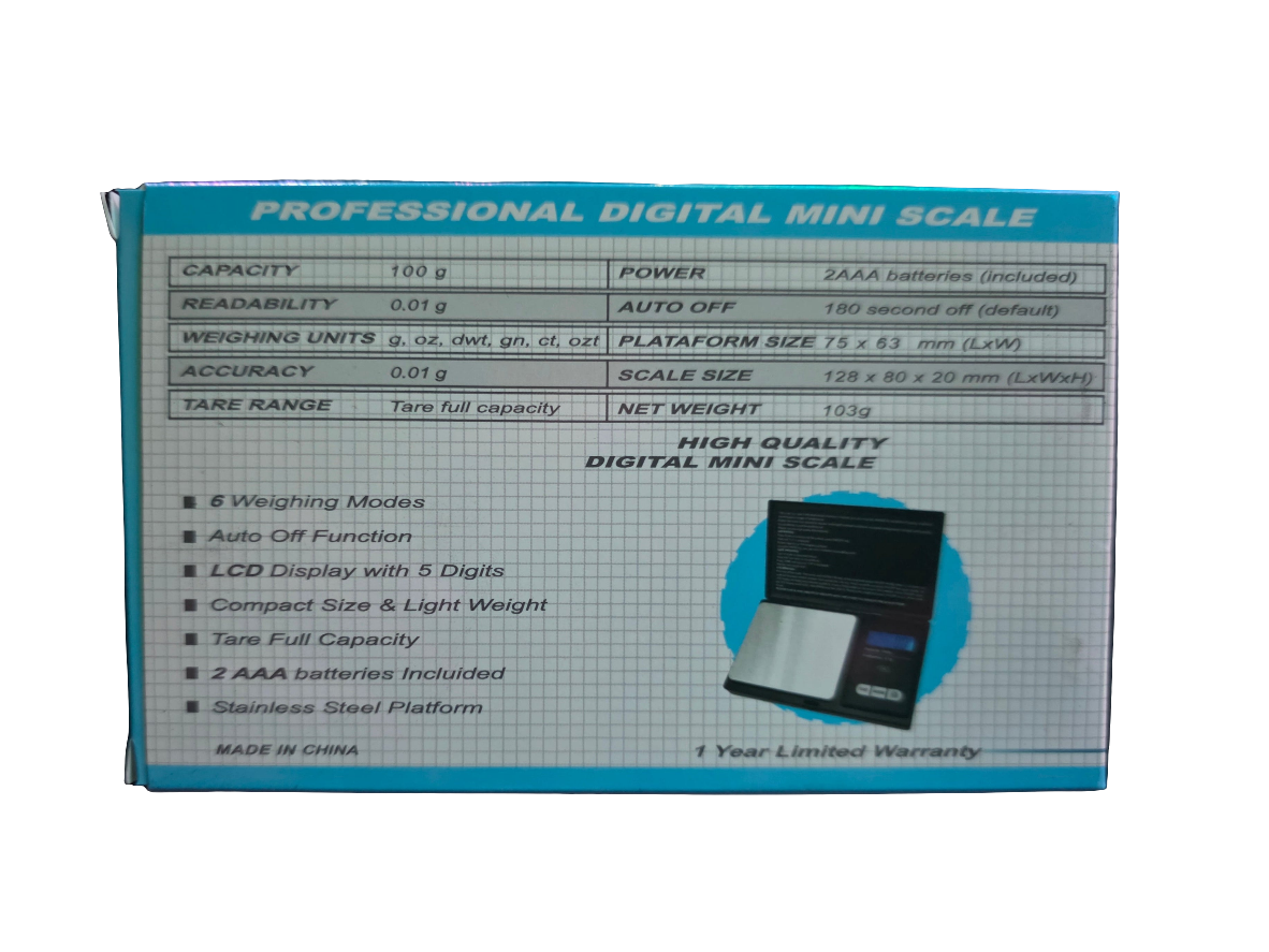 SCALE SUPREME WEIGH SW13 100 * 0.01G 1CT