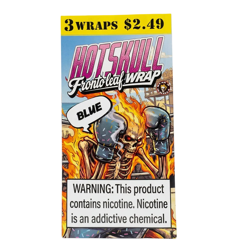 HOTSKULL Fronto Leaf Wrap Blue variety display