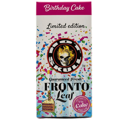 Hot Skull Fronto Leaf Birthday Cake limited edition