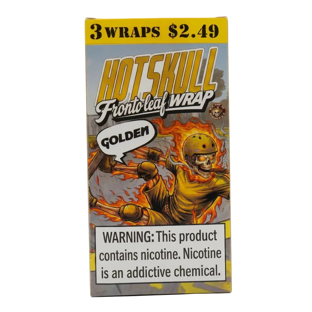 HOTSKULL Fronto Leaf Wrap Golden variety display