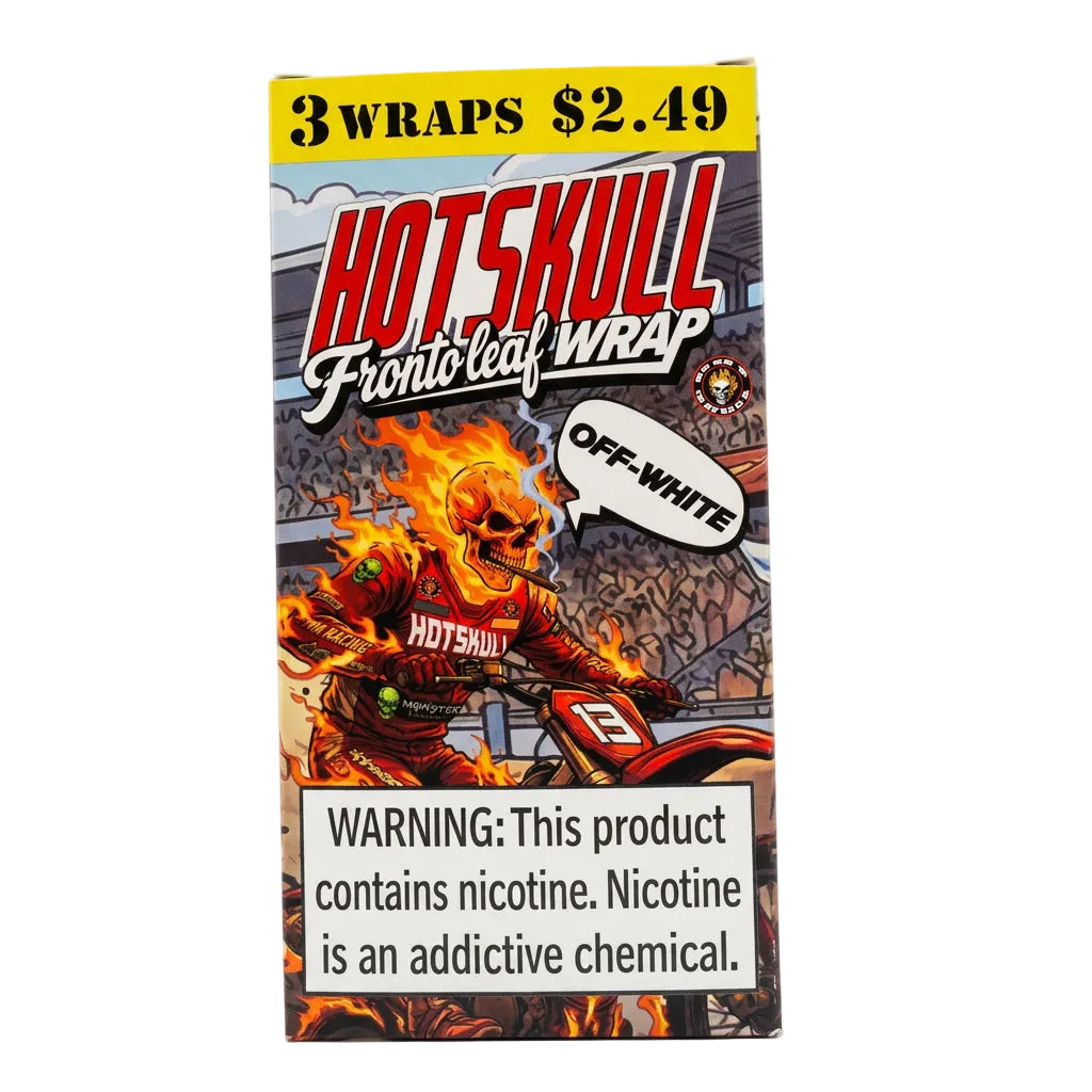 HOTSKULL Fronto Leaf Wrap Off-White variety display