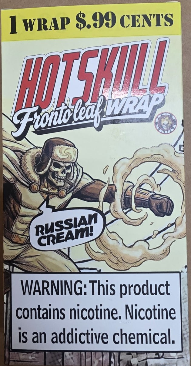Hot Skull Fronto Leaf Wrap - Russian Cream