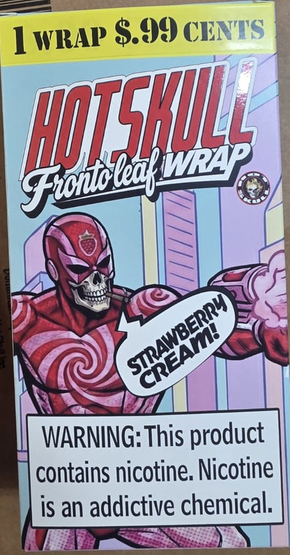 Hot Skull Fronto Leaf Wrap - Strawberry Cream