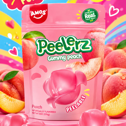 PEELERZ GUMMY PEACH 6OZ 1CT