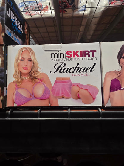 miniSKIRT Rachael Cavalli product packaging