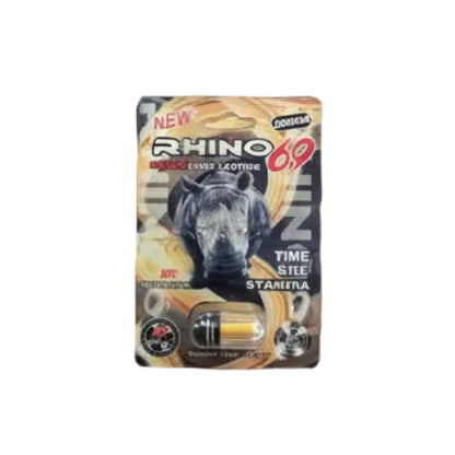RHINO SINGLE PILLS ENHANCEMENT SEX 24PK