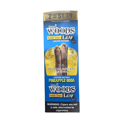 SWEET WOODS GOOD TIME LEAF CIGARS 2/$1.49 15/2PK