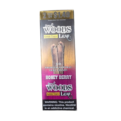 SWEET WOODS GOOD TIME LEAF CIGARS 2/$1.49 15/2PK