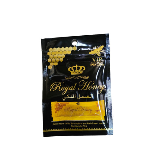 HONEY ROYAL POUCH BLACK 12PK