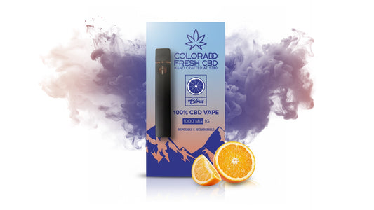 1000MG USDA CERTIFIED CITRUS ORGANIC CBD VAPE 1CT