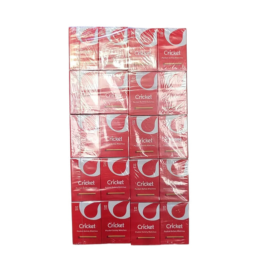 CRICKET SWEDISH SAFETY MATCHES 100PK 1CT
