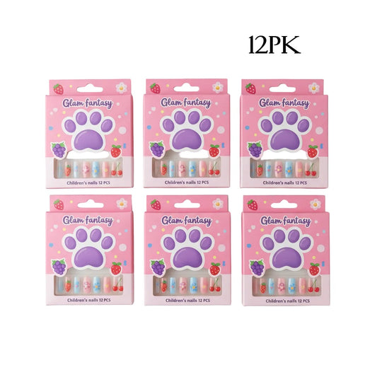 TOYS CHILDREN'S NAIL 12PK