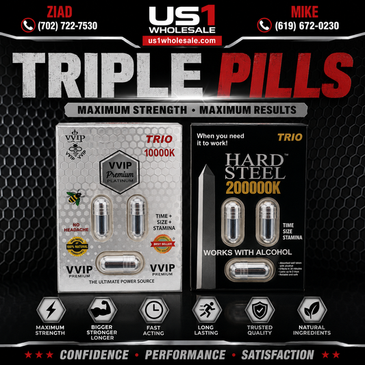 TRIPLE PILLS SEX ENHANCEMENT 15PK