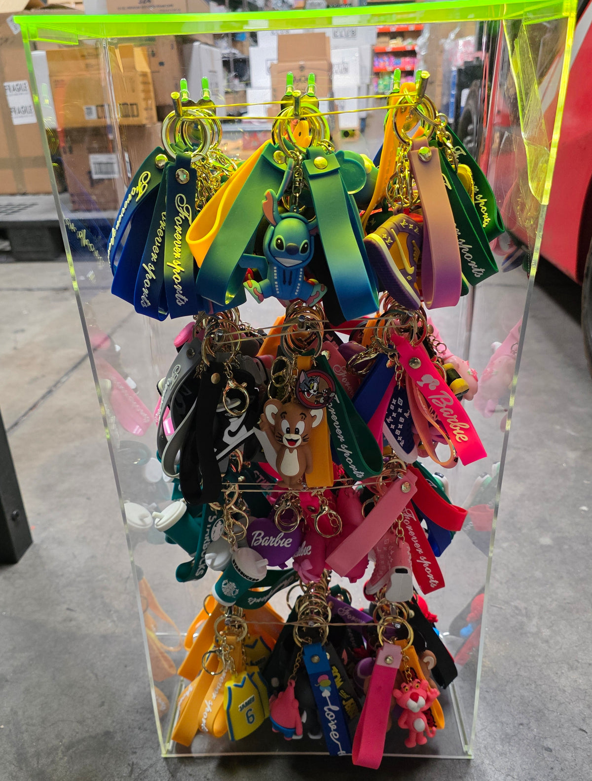 Keychain Sells Display KEY CHAIN DISPLAY (INCLUDED) 120CT β US 1 WHOLESALE