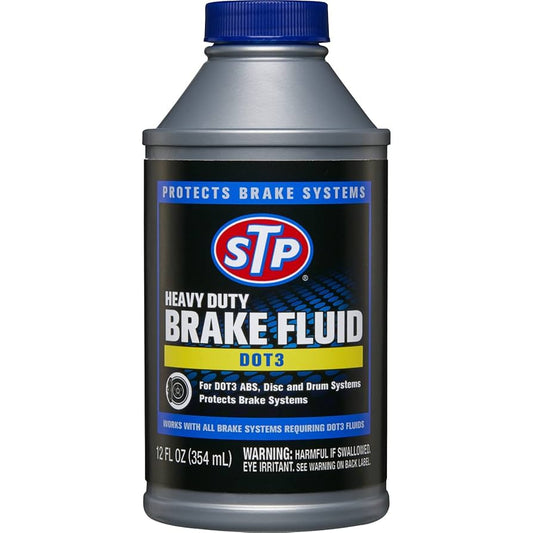 AUTO STP BRAKE FLUID BLK 12OZ 1CT