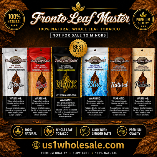 FRONTO LEAF MASTER WHOLE LEAF TOBACCO 20 BAGS