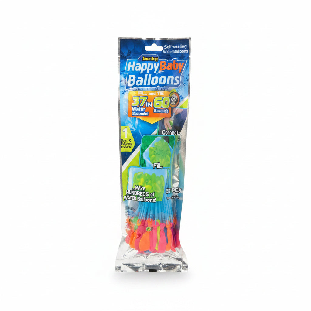 TOYS HAPPY BABY BALLOONS 37 UNITES 12PK