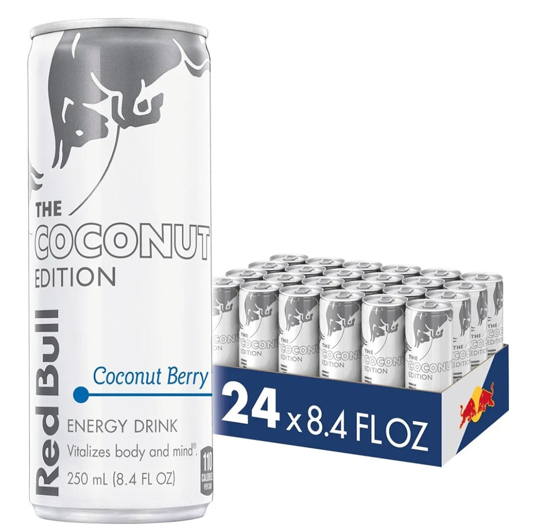 REDBULL ENERGY COCONUT BERRY WHITE 8.4OZ 24PK