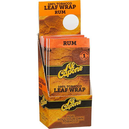 Al Capone 100% Tobacco Leaf Wrap 18/1PK