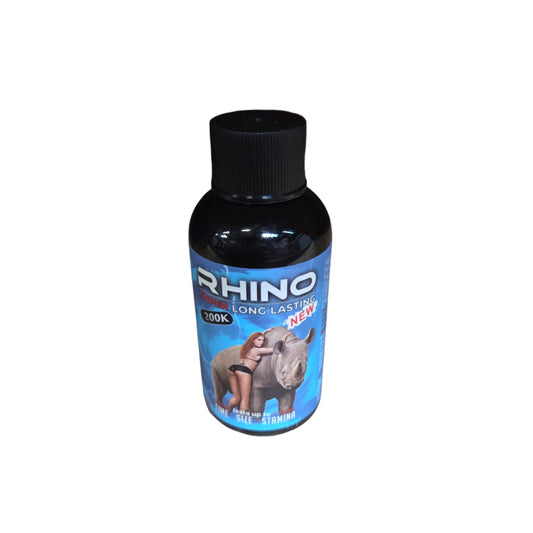 RHINO LIQUID SUPER LONG 2OZ 12PK BLUE