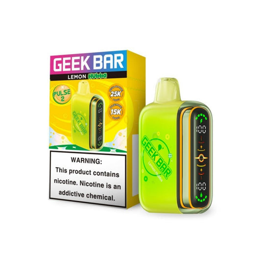 VAPE GEEK BAR PULSE 2 LEMON HUBBA 5PK