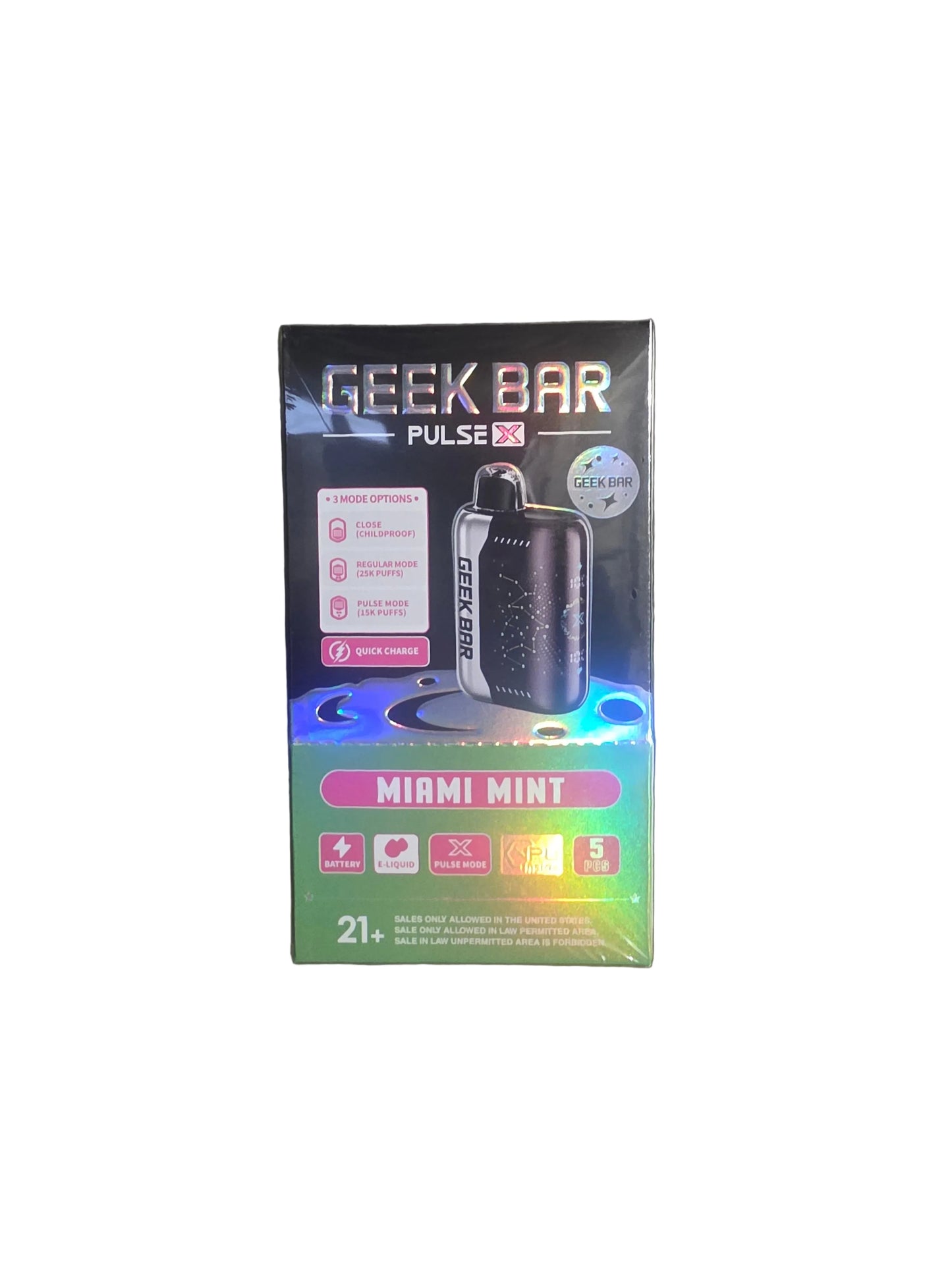 GEEK BAR X 25K 5PK
