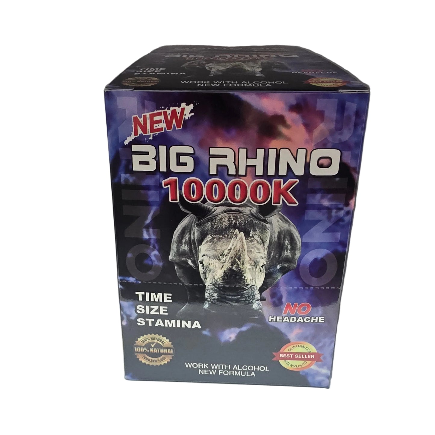 RHINO SINGLE PILLS ENHANCEMENT SEX 24PK