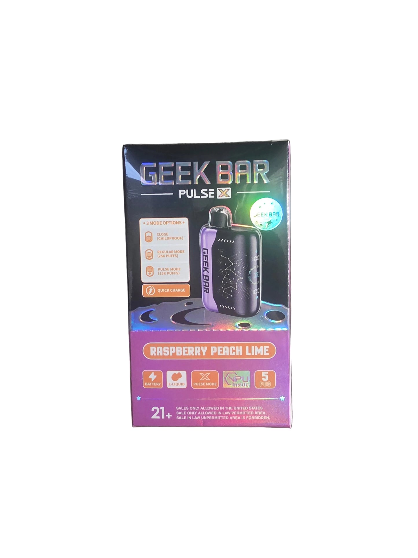 GEEK BAR X 25K 5PK