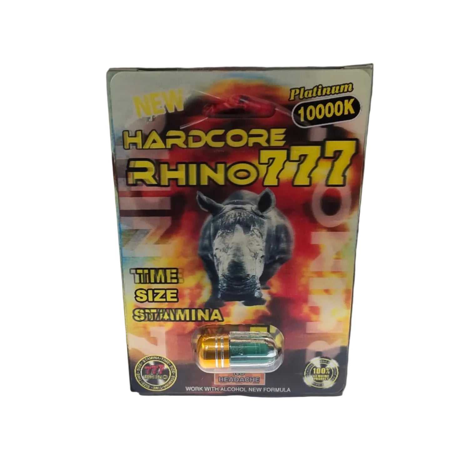 RHINO SINGLE PILLS ENHANCEMENT SEX 24PK
