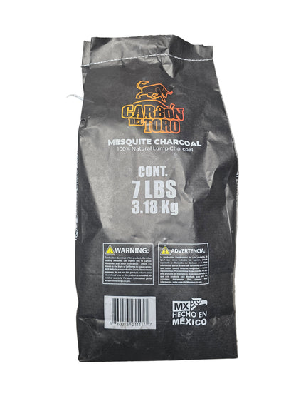 CHARCOAL CARBON DEL TORO MESQUITE 7LB 1CT