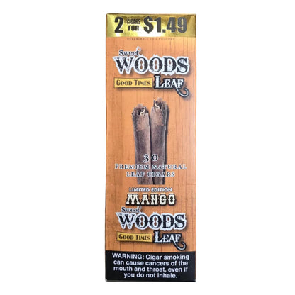 SWEET WOODS GOOD TIME LEAF CIGARS 2/$1.49 15/2PK