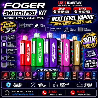 FOGER KIT 30K VAPE 5PK
