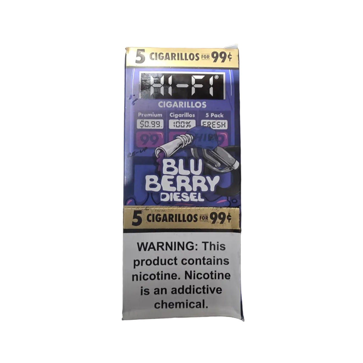 HI FI CIGARILLO 15/5PK $0.99
