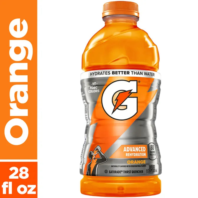 GATORADE ORANGE 28OZ 15PK