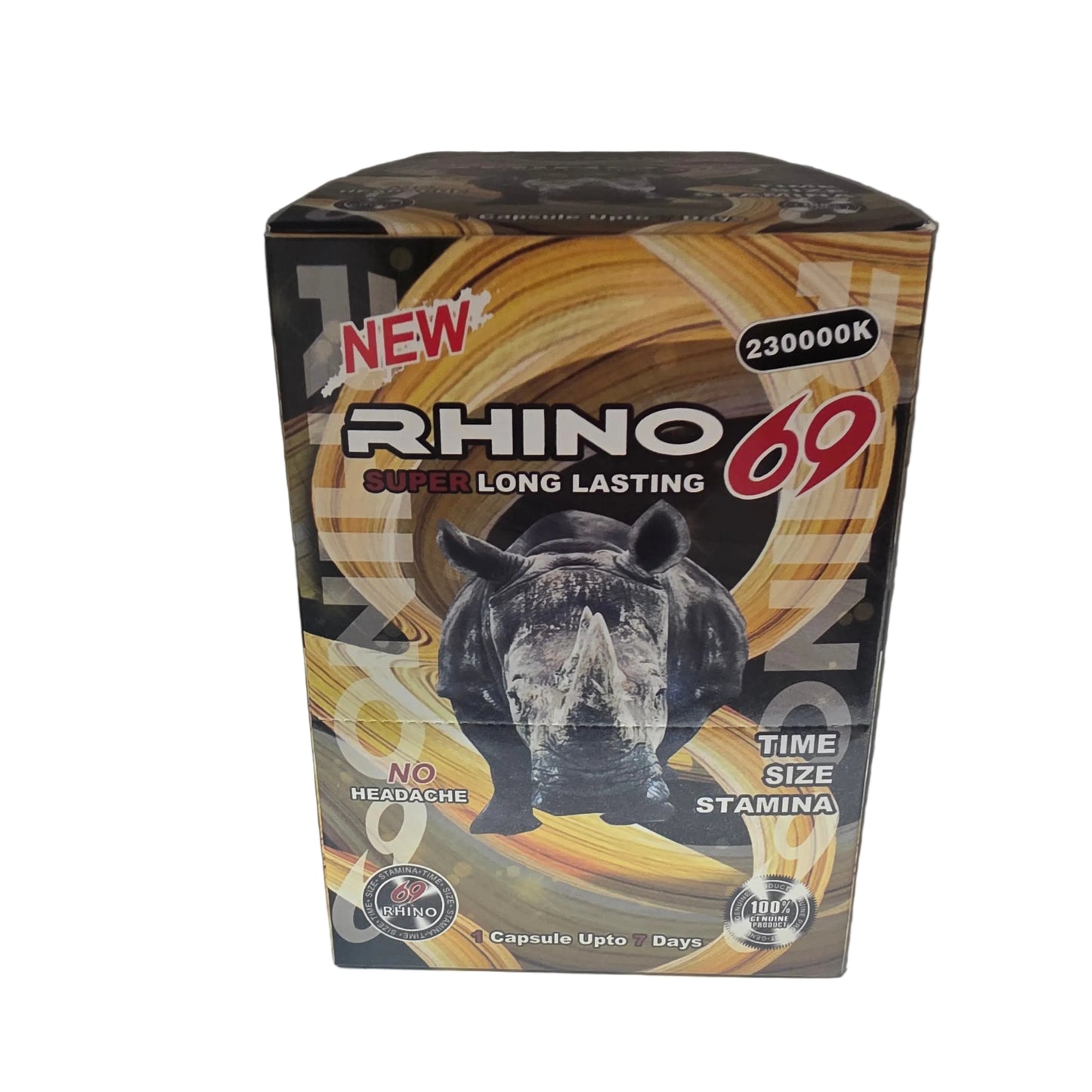 RHINO SINGLE PILLS ENHANCEMENT SEX 24PK