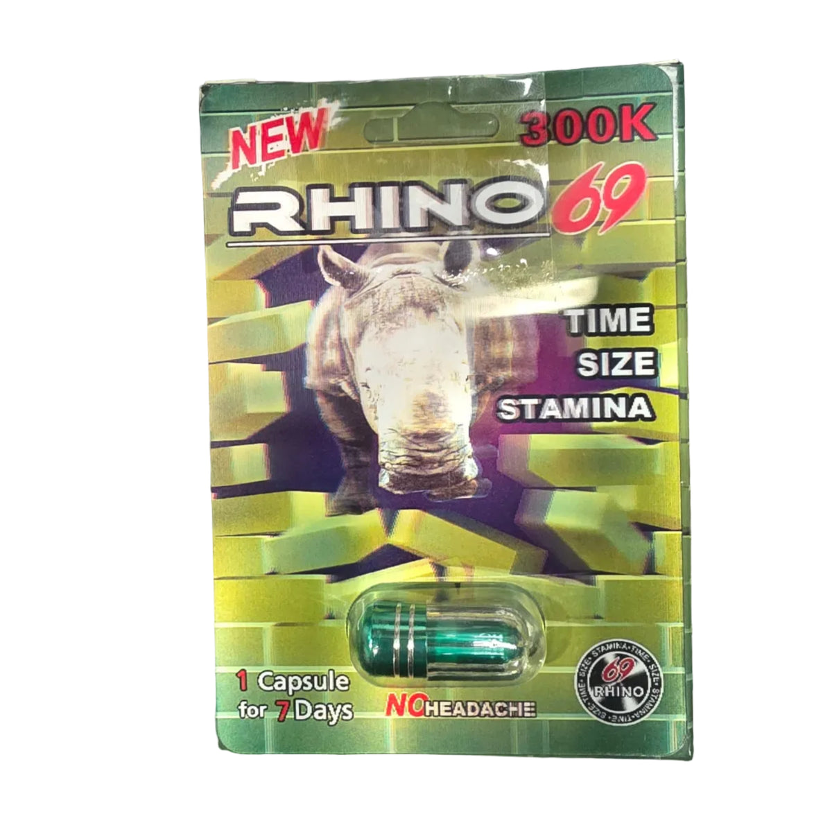 RHINO SINGLE PILLS ENHANCEMENT SEX 24PK