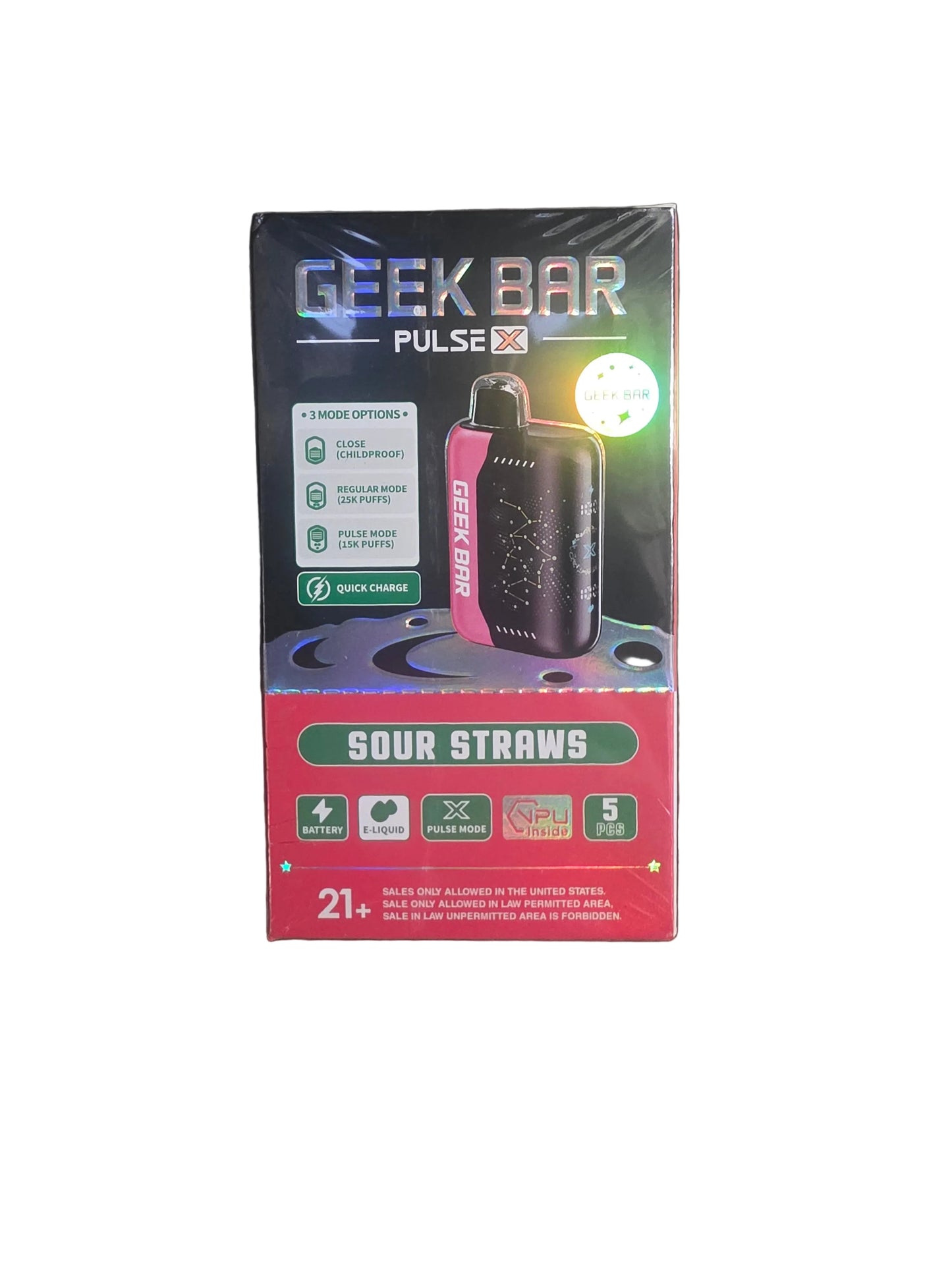 GEEK BAR X 25K 5PK