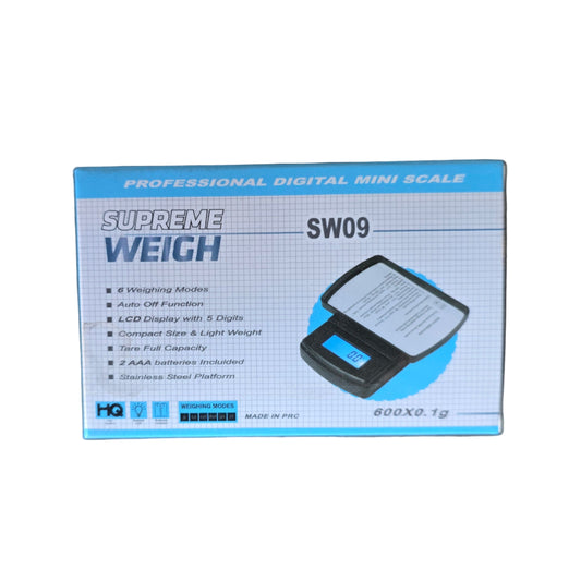 SCALE SUPREME WEIGH MINI SW09 600 * 0.1G 1CT