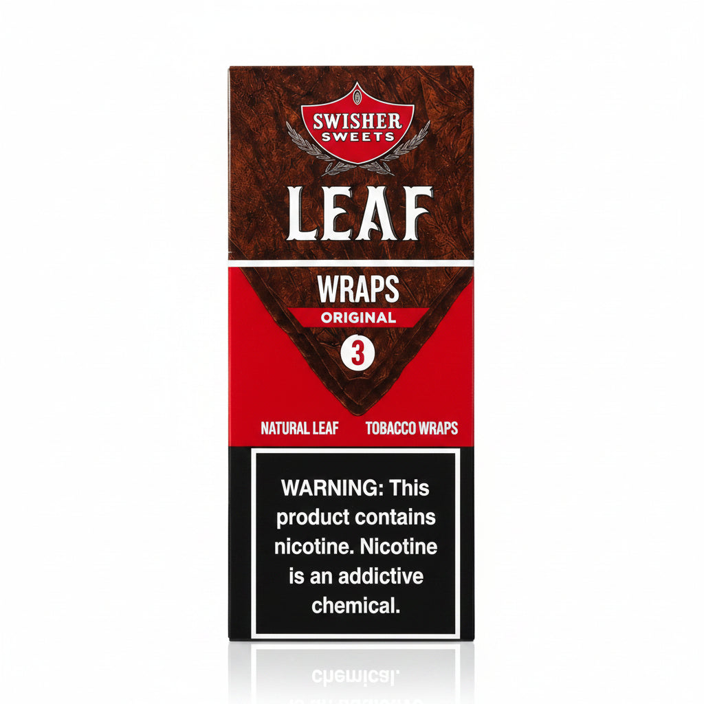 SWISHER SWEET F.P LEAF WRAPS $2.79 10/3PK