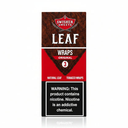 SWISHER SWEET F.P LEAF WRAPS $2.79 10/3PK