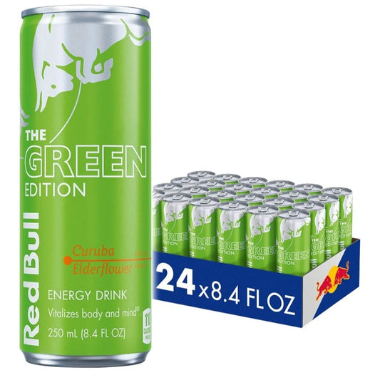 REDBULL ENERGY ELDERFLOWER GREEN 8.4OZ 24PK