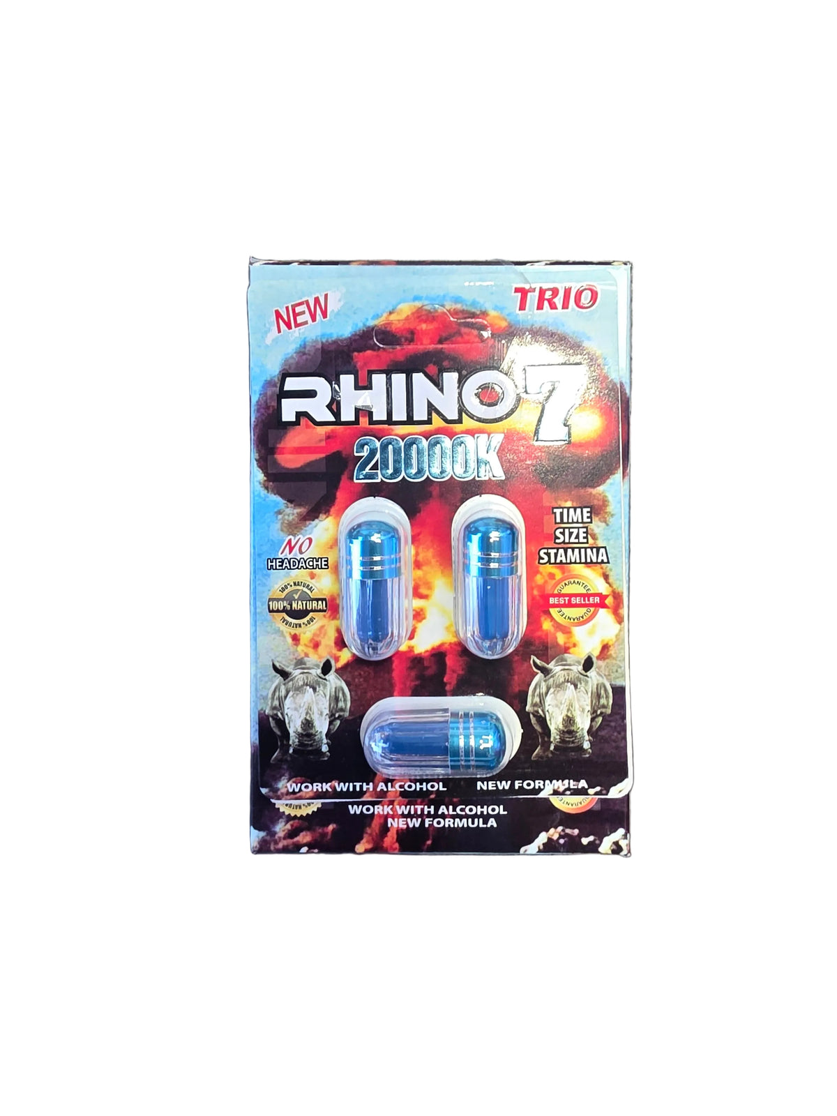 TRIPLE PILLS (TRIO) SEX ENHANCEMENT 10PK - 15PK