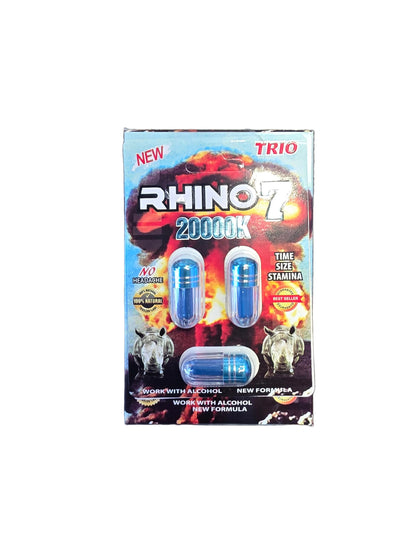 TRIPLE PILLS (TRIO) SEX ENHANCEMENT 10PK - 15PK