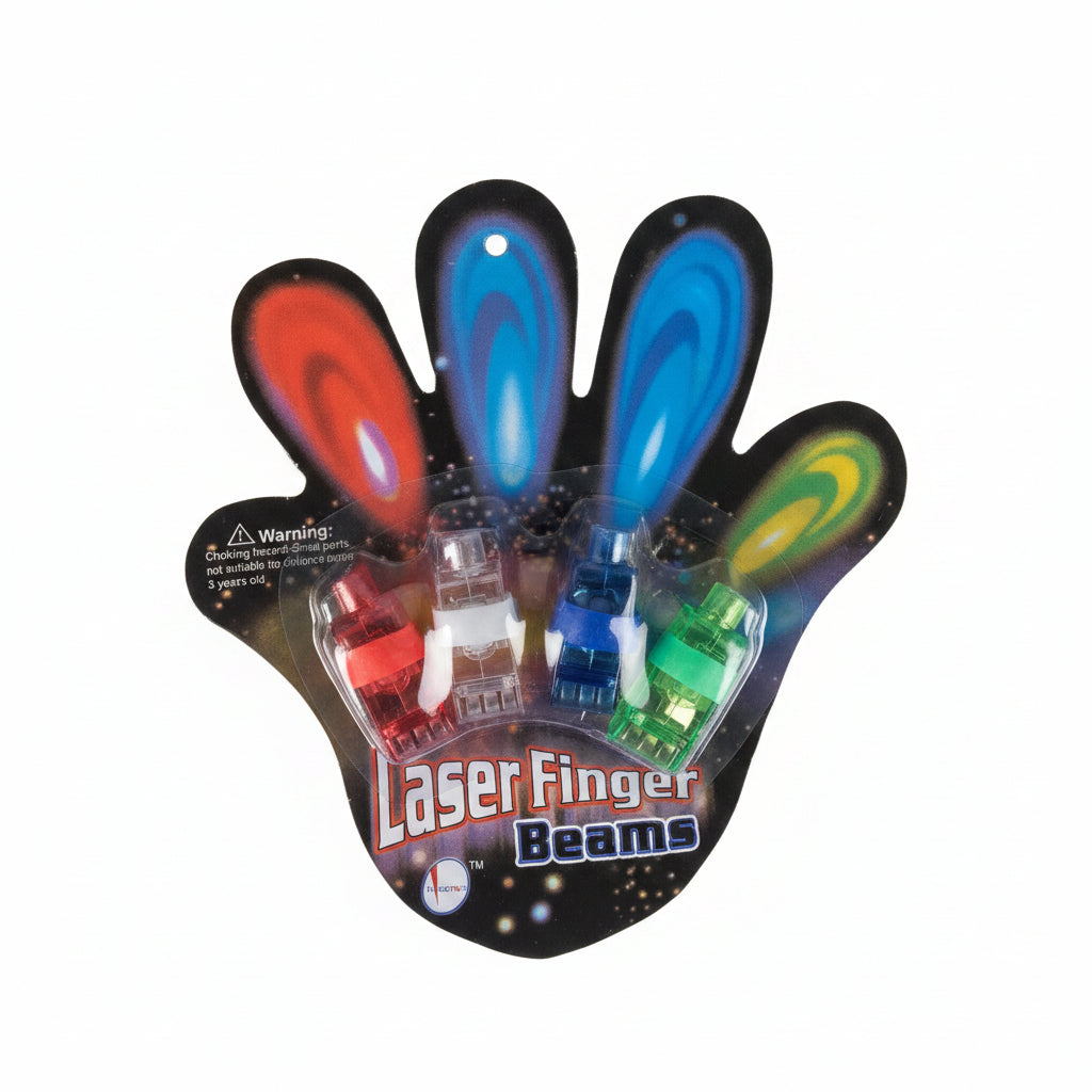 TOYS LASER FINGER BEAMS 12PK