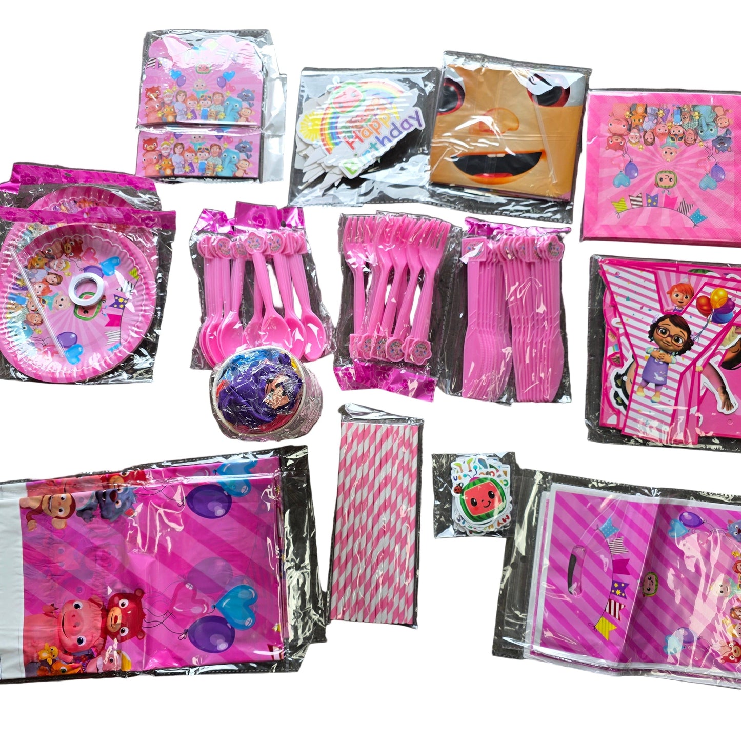 PARTY SET MORE THEN 100 ITEMS 1CT
