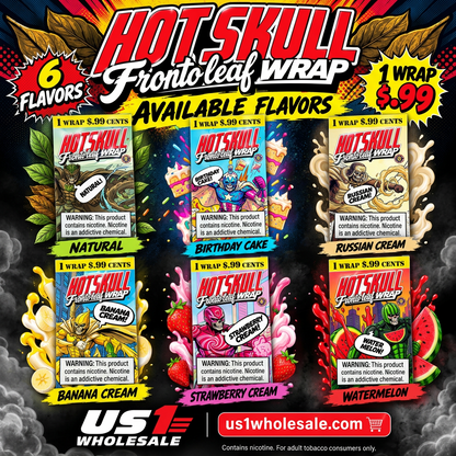 HOT SKULL WRAPS 20/1PK $0.99 PREPRICED