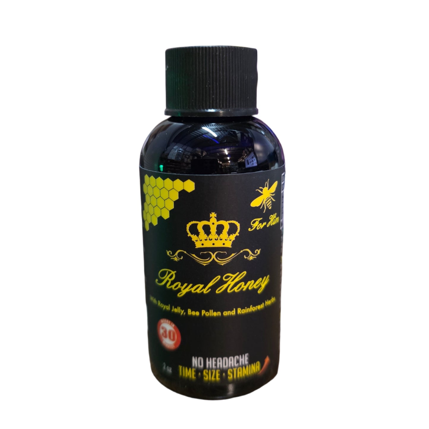 HONEY ROYAL LIQUID BLACK 2OZ 12CT