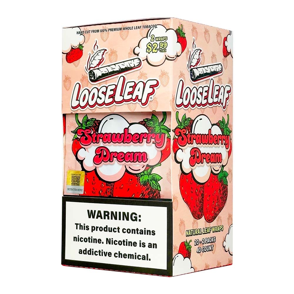 LOOSELEAF TOBACCO WRAPS 20/2PK