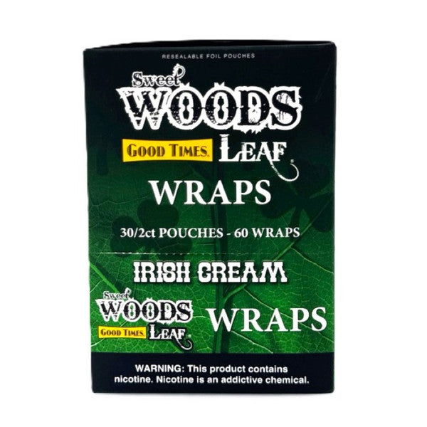 SWEET WOOD LEAF CIGAR WRAPS 30/2CT